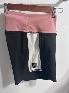 Oiselle high-waist long Roga shorts